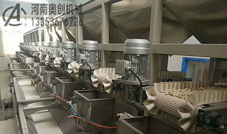 擋邊皮帶給料機（jī）實用現場展示