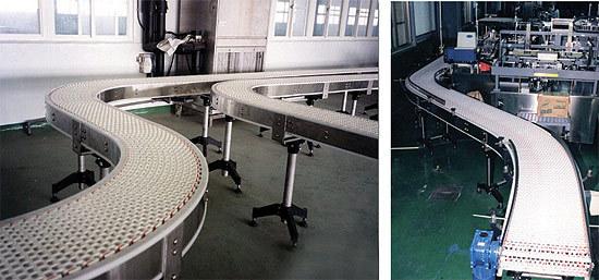 模塊式（shì）塑料網帶輸（shū）送機