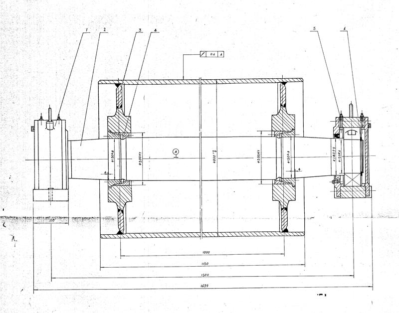 皮帶機（jī）改向滾筒