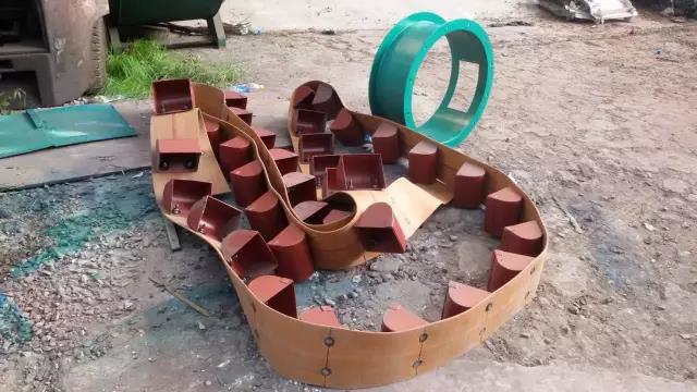 鬥式提升機皮帶料鬥