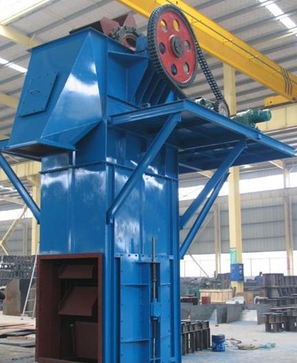 鬥式提升機現場圖