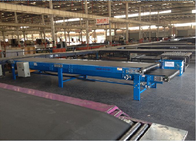 伸縮皮帶機（jī）應用現場