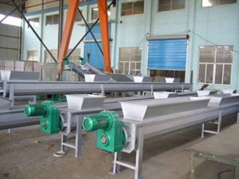 螺旋輸送機（jī）多台展示