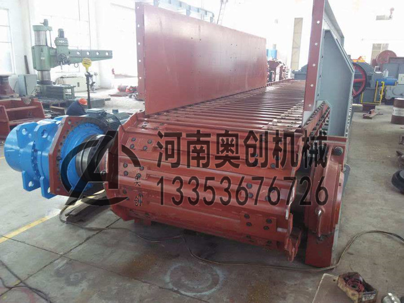 鏈板輸送機生（shēng）產廠家實物展示