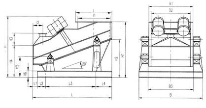 明帆石(shí)礦用篩