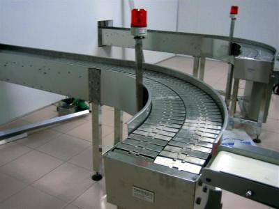 不鏽(xiù)鋼(gāng)鏈板輸送機(jī)展示1 不鏽鋼鏈(liàn)板輸送機展示1