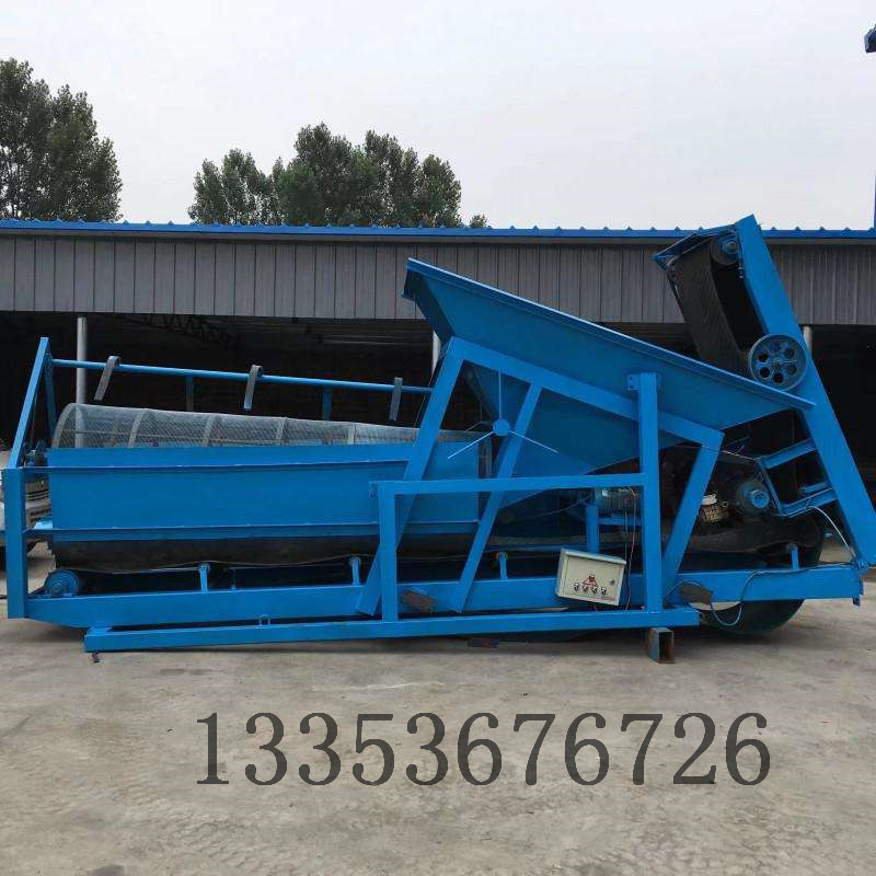 噴淋水洗式滾（gǔn）筒篩12