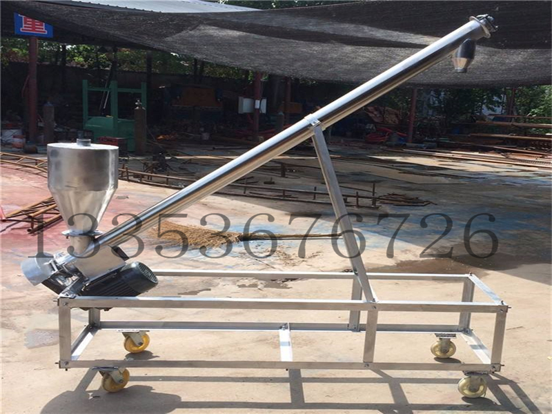 河南(nán)91官网移動式螺旋輸送機 河南91官网移動式螺旋輸送機