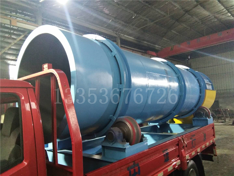 滾筒落砂機廠（chǎng）家裝車2