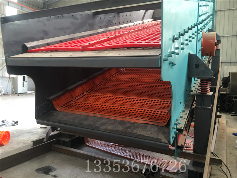 圓振動型弛張篩結構 圓振動型弛張(zhāng)篩結構