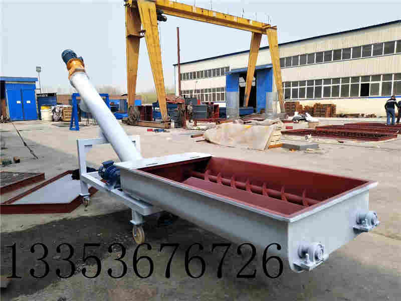 烘幹汙泥螺旋(xuán)輸送機(jī)1 烘幹汙泥螺旋輸送機1