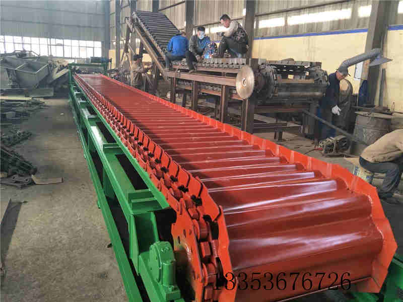 鋼鐵碎渣回爐耐高（gāo）溫鱗板輸送機