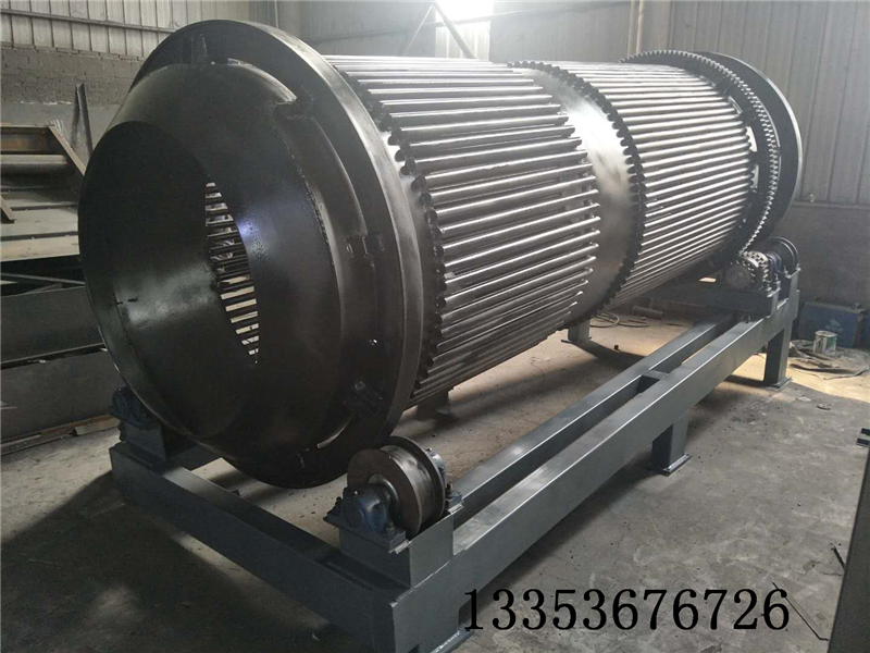 滾（gǔn）筒篩石機角度大（dà）小和篩分產量有關係嗎？1