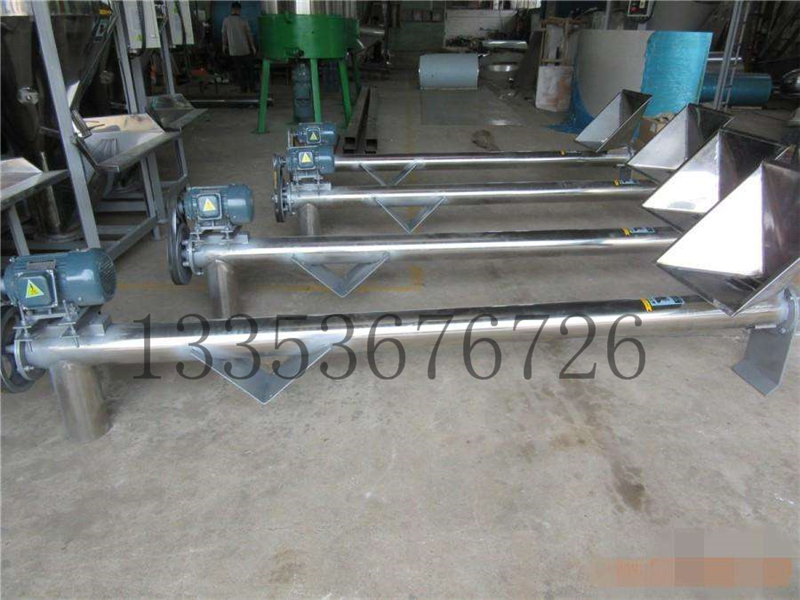 水平型不鏽鋼螺旋輸送機與垂直型（xíng）不鏽鋼螺旋輸（shū）送機的功能對比