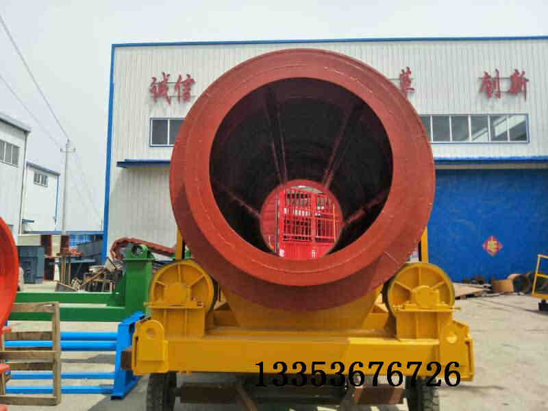 無軸（zhóu）滾筒篩