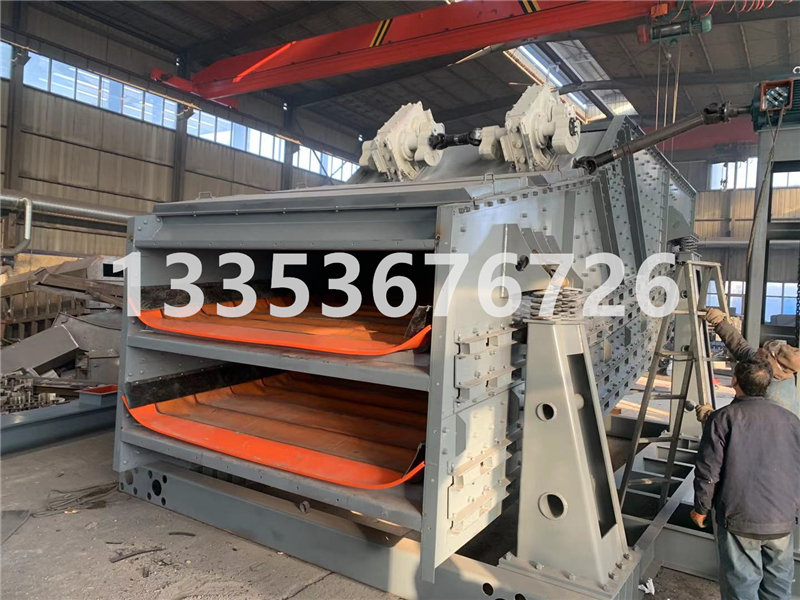 煤炭塊料香蕉弧形弛張（zhāng）篩