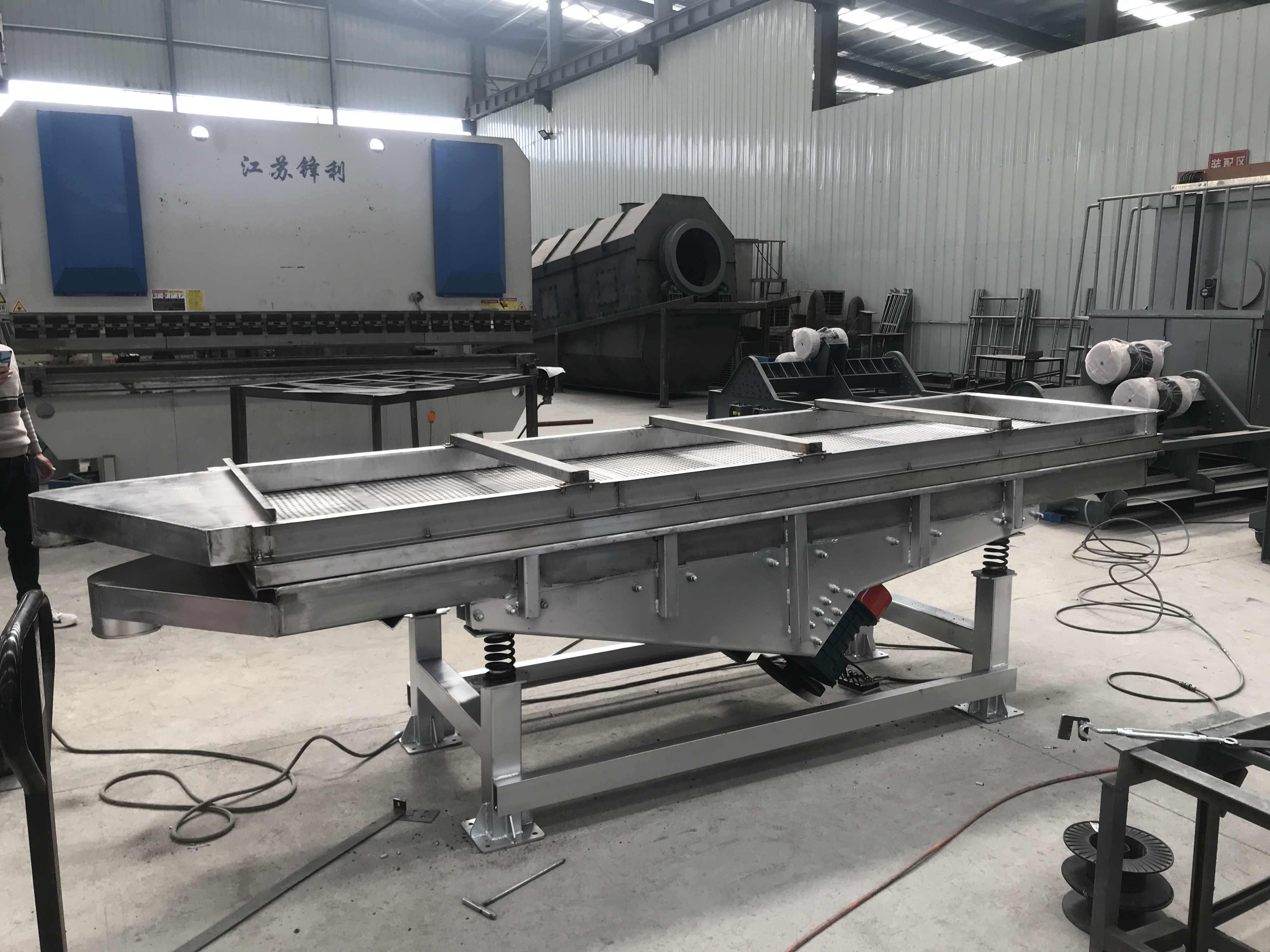 不鏽鋼直線振動篩的應用範圍