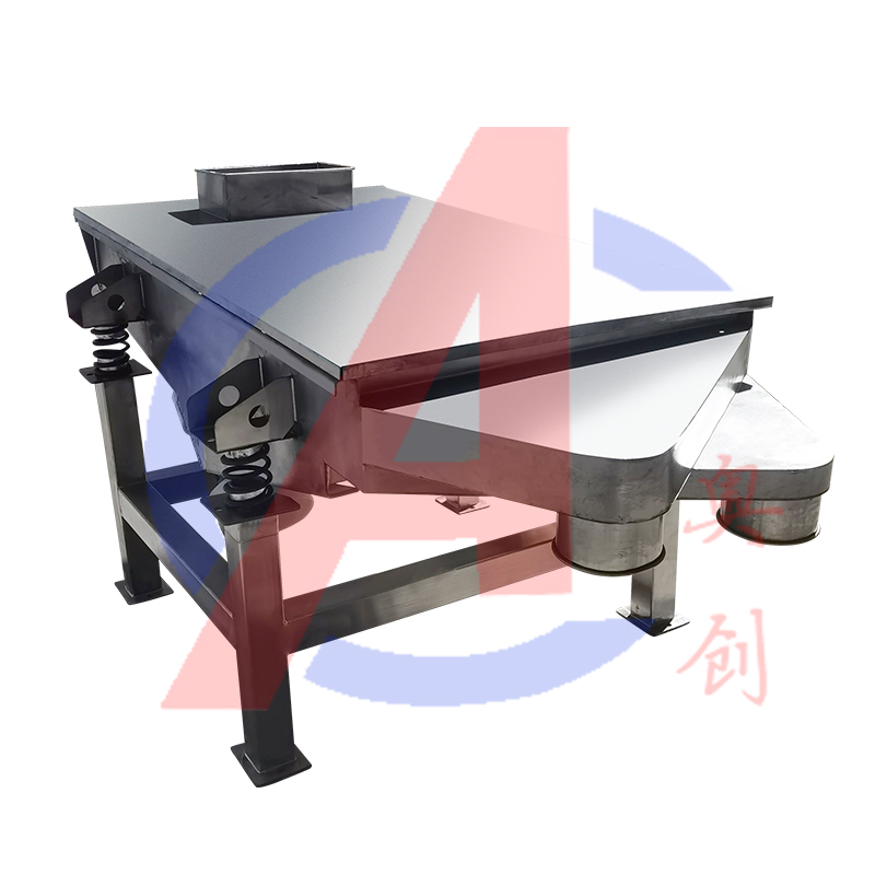 竹屑使用直線篩（shāi）篩分（fèn）分（fèn）級（jí）