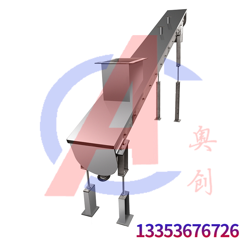 抗纏繞無軸螺旋不鏽鋼輸送機